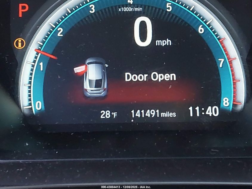 2018 Honda Civic Ex VIN: SHHFK7H52JU218200 Lot: 43884413