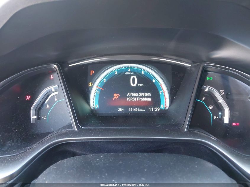 2018 Honda Civic Ex VIN: SHHFK7H52JU218200 Lot: 43884413