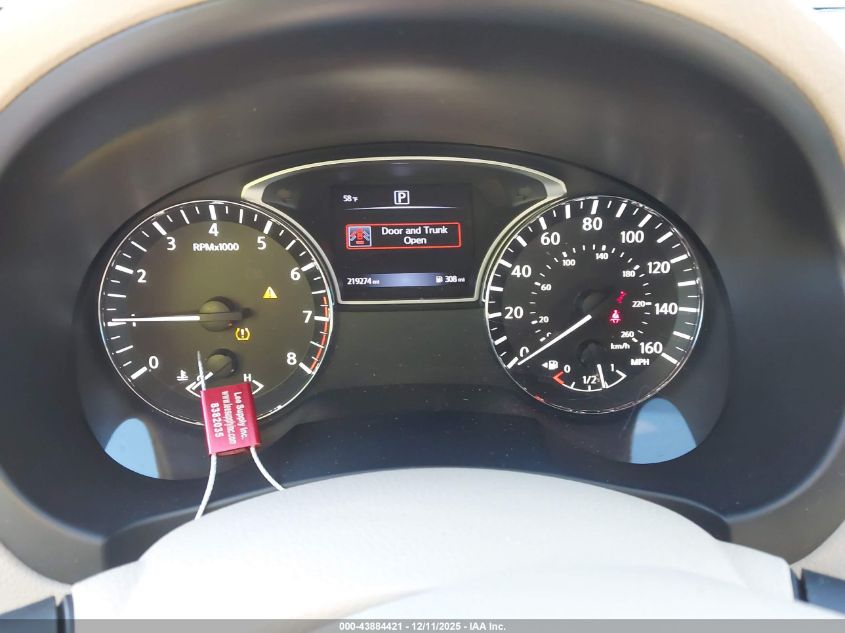 2016 Nissan Altima 2.5/2.5 S/2.5 Sl/2.5 Sr/2.5 Sv VIN: 1N4AL3AP7GC207461 Lot: 43884421