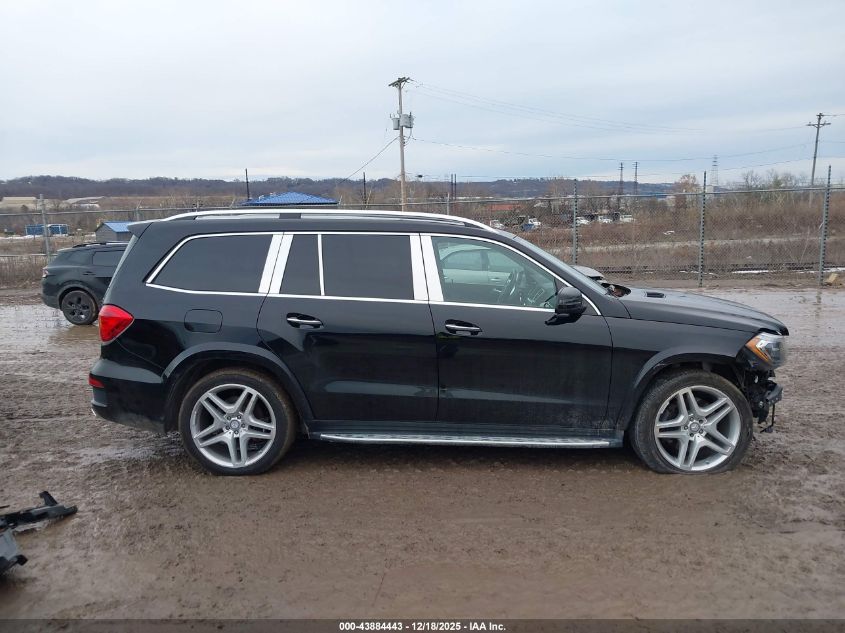 2015 Mercedes-Benz Gl 550 4Matic VIN: 4JGDF7DE6FA491722 Lot: 43884443