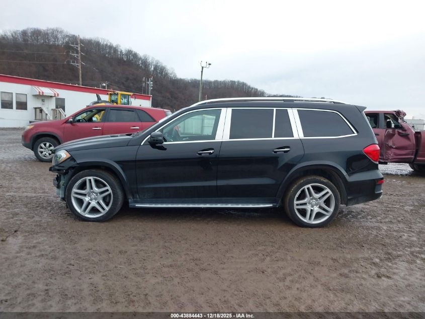 2015 Mercedes-Benz Gl 550 4Matic VIN: 4JGDF7DE6FA491722 Lot: 43884443