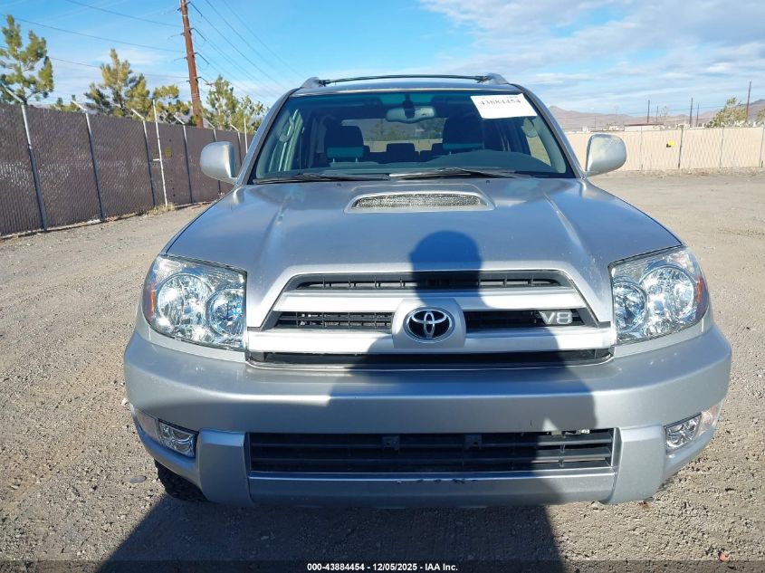 2005 Toyota 4Runner Sr5 Sport V8 VIN: JTEBT14R550054265 Lot: 43884454
