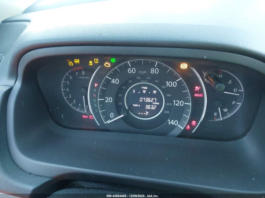 2016 Honda Cr-V Ex-L VIN: 2HKRM4H72GH713127 Lot: 43884455