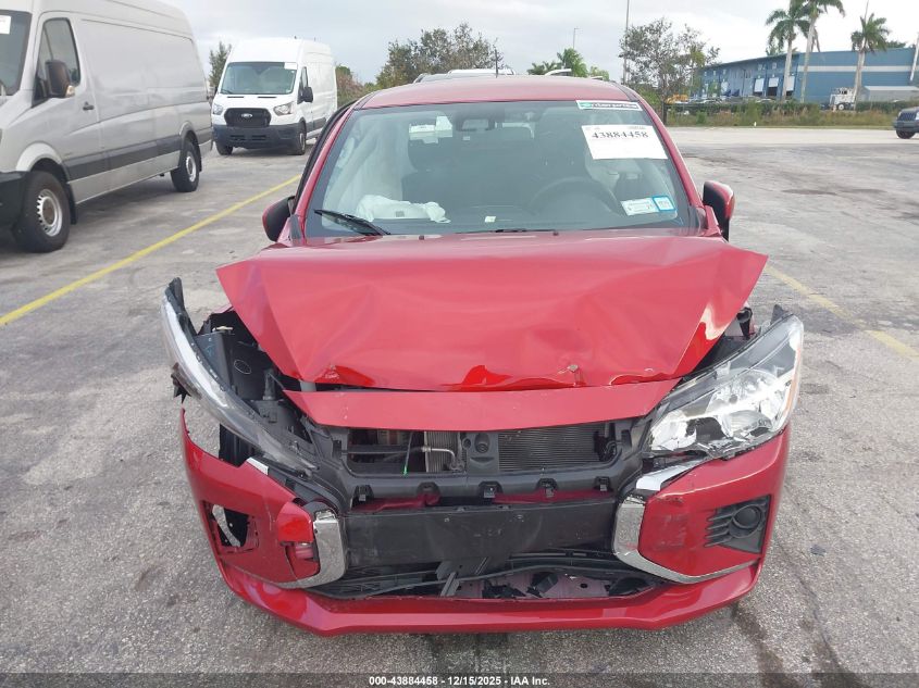 2024 Mitsubishi Mirage Es/Le VIN: ML32AUHJ5RH014987 Lot: 43884458