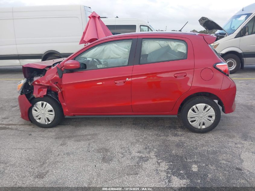 2024 Mitsubishi Mirage Es/Le VIN: ML32AUHJ5RH014987 Lot: 43884458