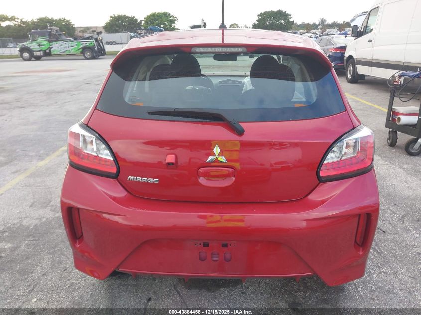 2024 Mitsubishi Mirage Es/Le VIN: ML32AUHJ5RH014987 Lot: 43884458