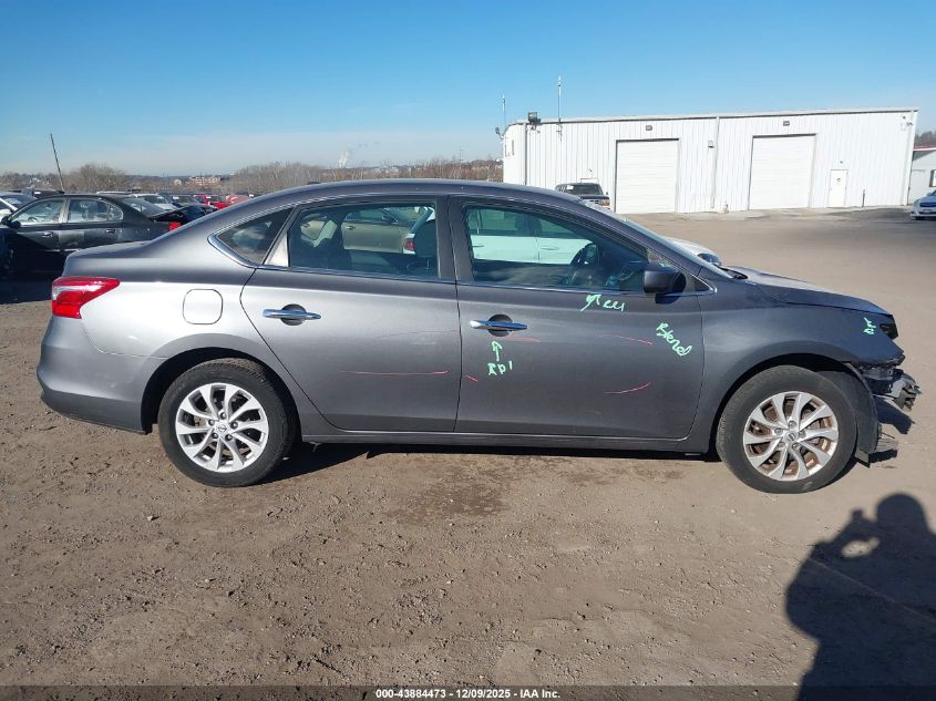 2019 Nissan Sentra Sv VIN: 3N1AB7AP7KY422023 Lot: 43884473