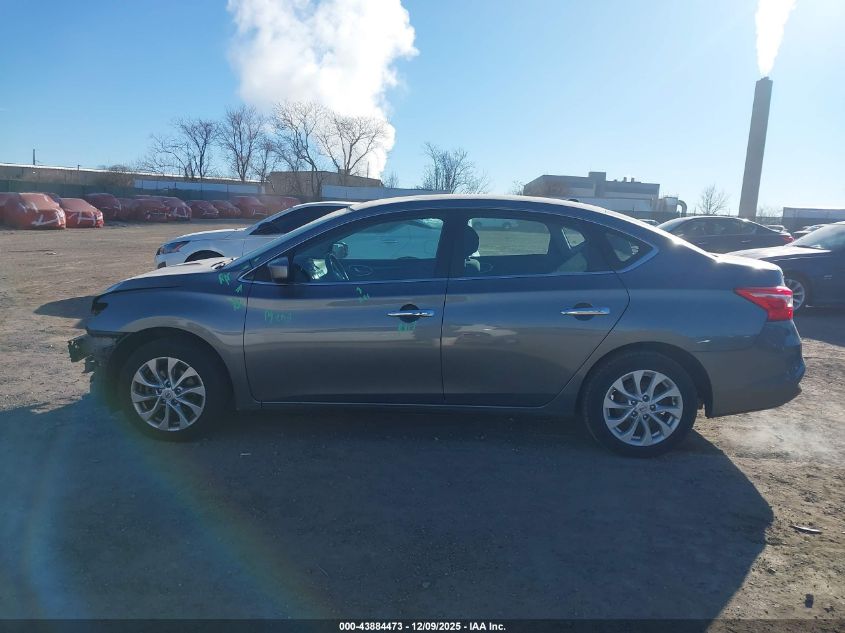 2019 Nissan Sentra Sv VIN: 3N1AB7AP7KY422023 Lot: 43884473