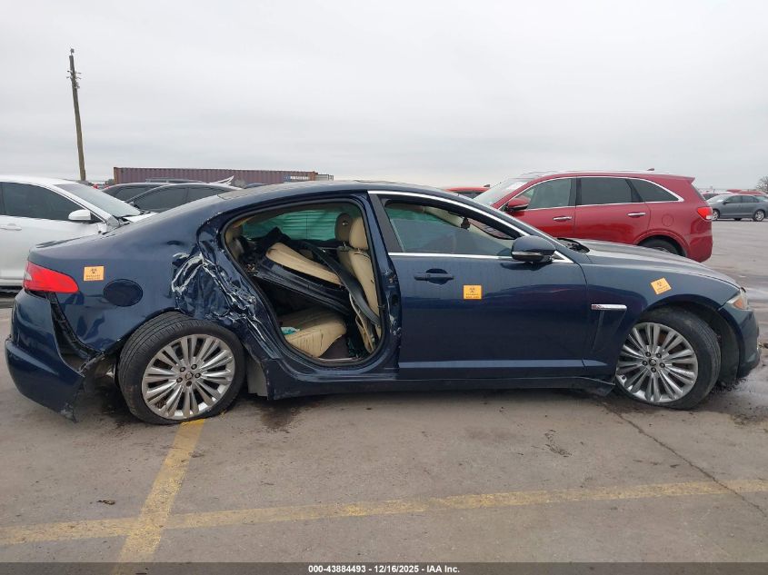 2012 Jaguar Xf Portfolio VIN: SAJWA0HB1CLS43348 Lot: 43884493