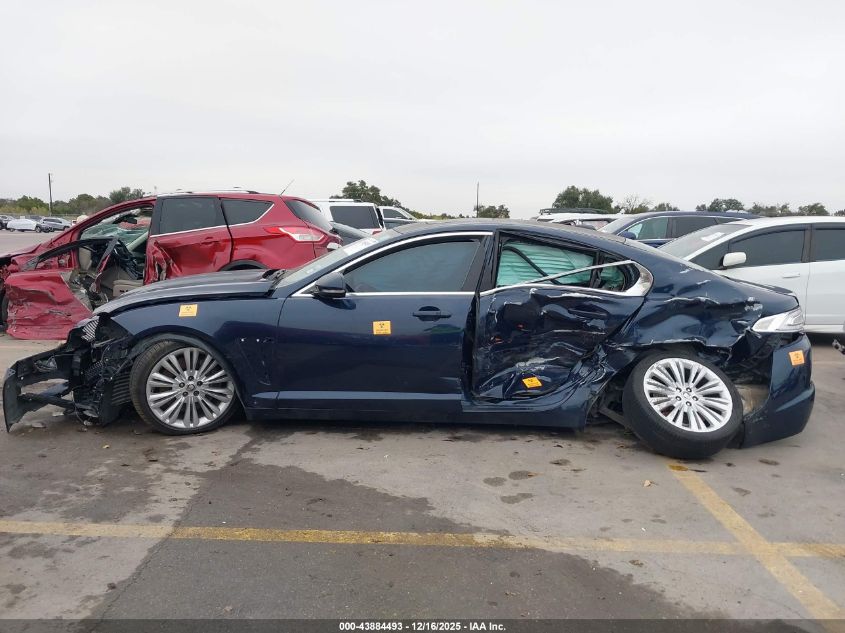 2012 Jaguar Xf Portfolio VIN: SAJWA0HB1CLS43348 Lot: 43884493