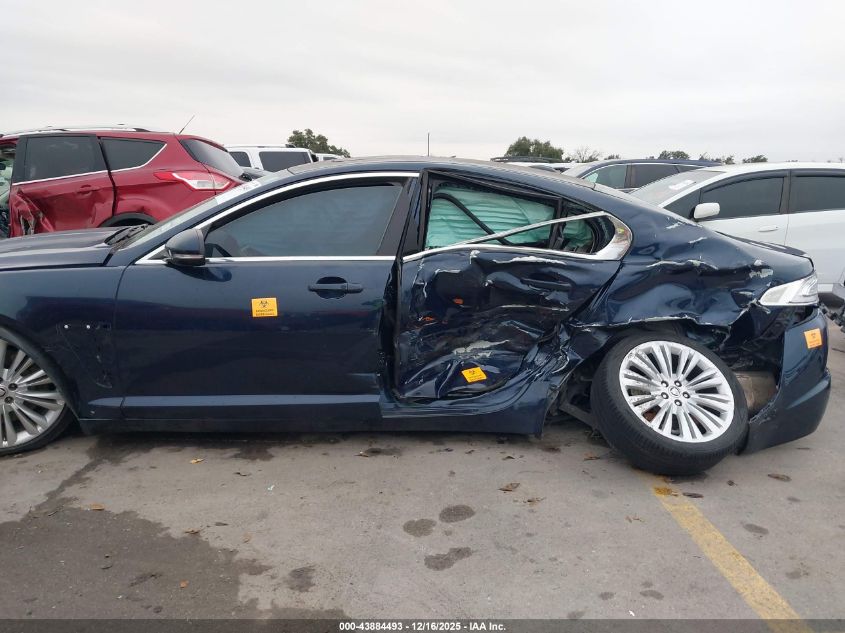 2012 Jaguar Xf Portfolio VIN: SAJWA0HB1CLS43348 Lot: 43884493