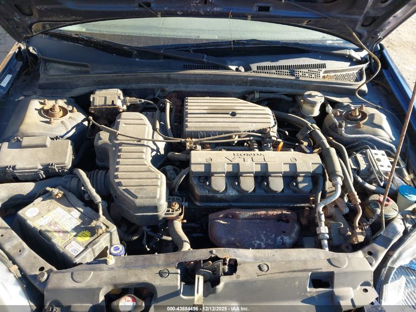 2002 Honda Civic Ex VIN: 1HGEM22942L053658 Lot: 43884496