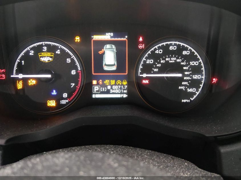 2022 Subaru Forester Wilderness VIN: JF2SKAMC8NH525444 Lot: 43884500