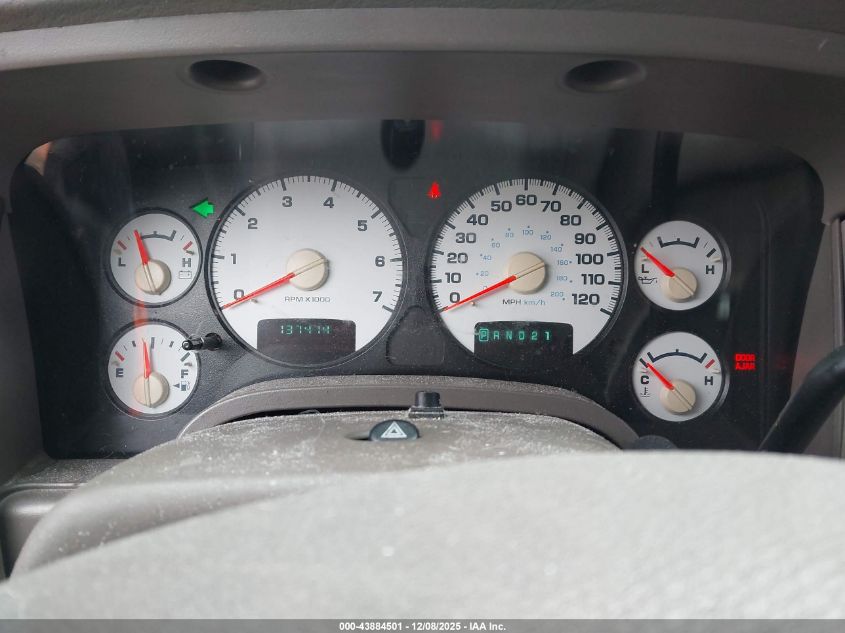 2004 Dodge Ram 1500 Slt/Laramie VIN: 1D7HA18D34J145004 Lot: 43884501