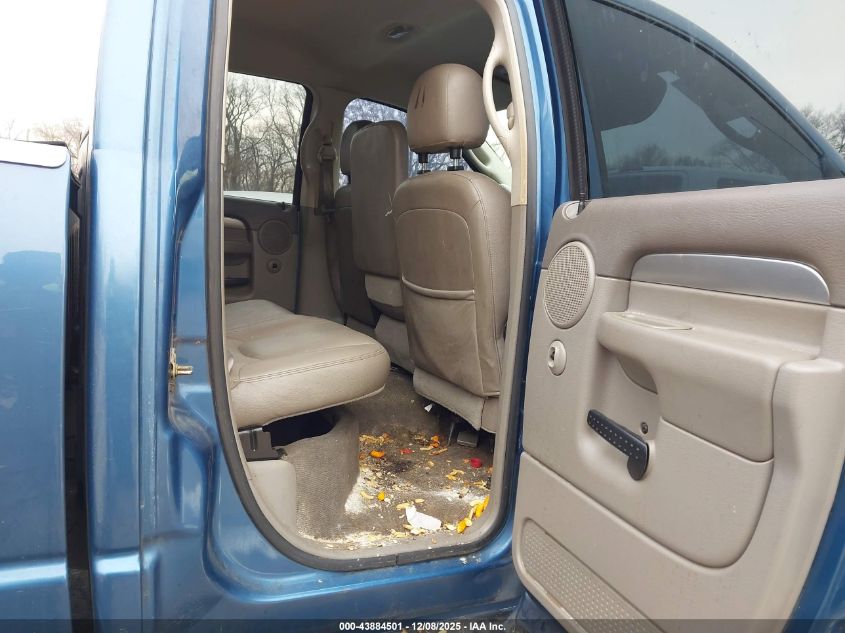 2004 Dodge Ram 1500 Slt/Laramie VIN: 1D7HA18D34J145004 Lot: 43884501