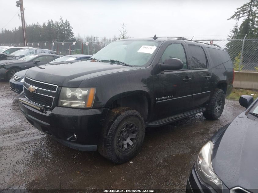 2008 Chevrolet Suburban 1500 Lt VIN: 3GNFC16008G134309 Lot: 43884502