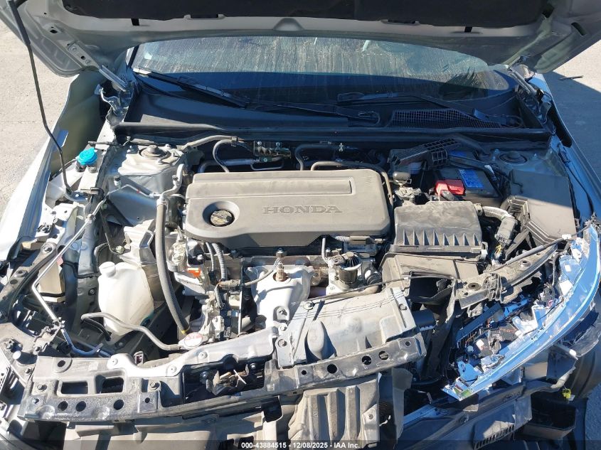 2025 Honda Civic Lx VIN: 2HGFE2F29SH520424 Lot: 43884515