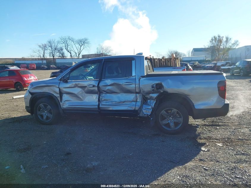 2023 Honda Ridgeline Rtl VIN: 5FPYK3F57PB021853 Lot: 43884523