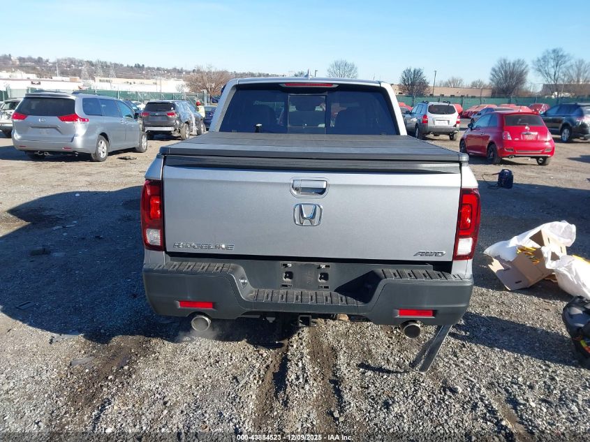 2023 Honda Ridgeline Rtl VIN: 5FPYK3F57PB021853 Lot: 43884523