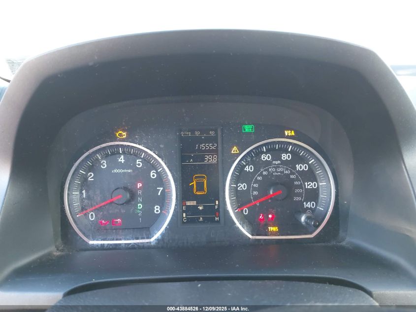 2008 Honda Cr-V Lx VIN: JHLRE483X8C044129 Lot: 43884526