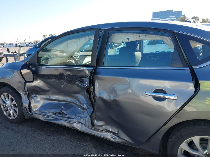 2018 Nissan Sentra Sv VIN: 3N1AB7AP5JY230615 Lot: 43884536