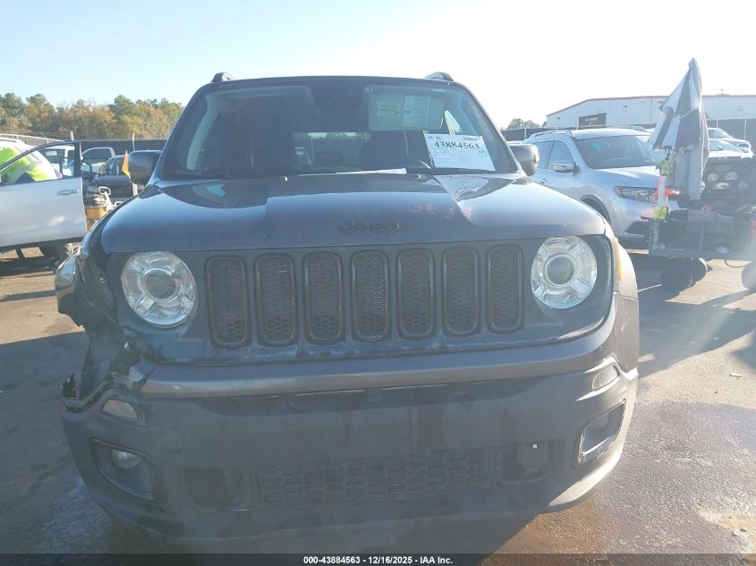 2018 Jeep Renegade Altitude Fwd VIN: ZACCJABB8JPG69255 Lot: 43884563
