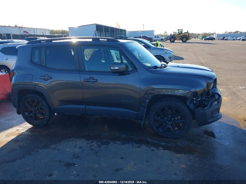 2018 Jeep Renegade Altitude Fwd VIN: ZACCJABB8JPG69255 Lot: 43884563