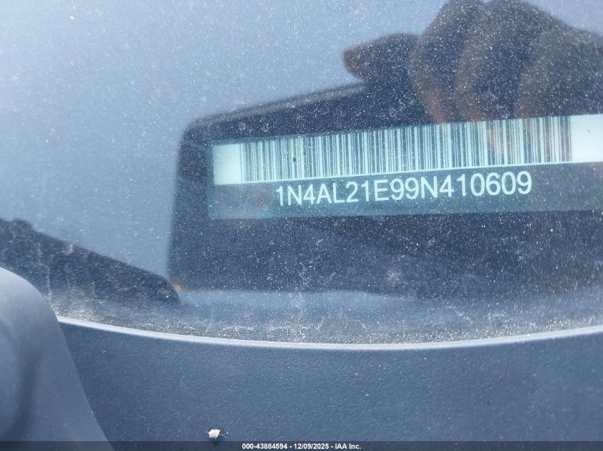 2009 Nissan Altima 2.5 S VIN: 1N4AL21E99N410609 Lot: 43884594