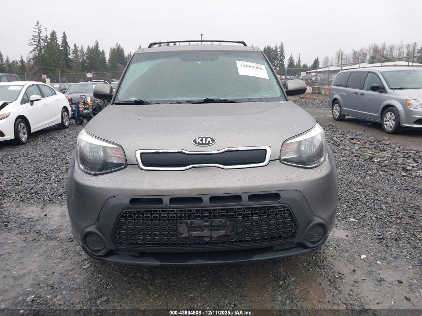 2015 Kia Soul VIN: KNDJN2A25F7156553 Lot: 43884608