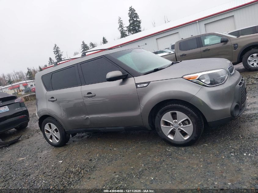 2015 Kia Soul VIN: KNDJN2A25F7156553 Lot: 43884608