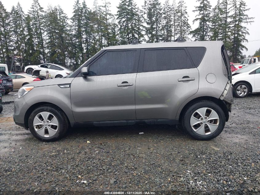2015 Kia Soul VIN: KNDJN2A25F7156553 Lot: 43884608