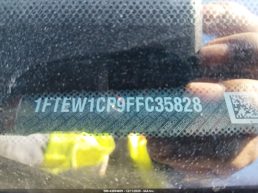 2015 Ford F-150 Xlt VIN: 1FTEW1CP9FFC35828 Lot: 43884609