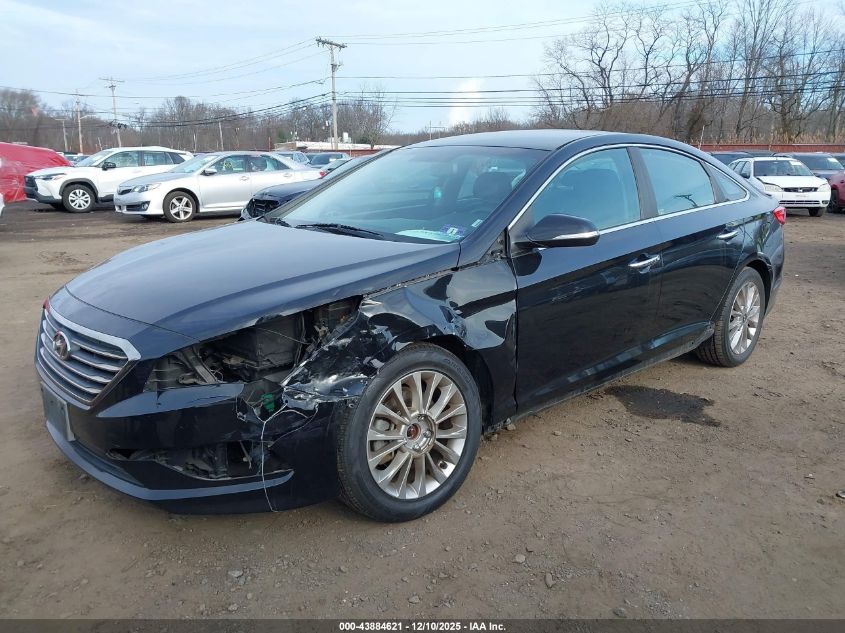 2015 Hyundai Sonata Limited VIN: 5NPE34AF2FH021791 Lot: 43884621