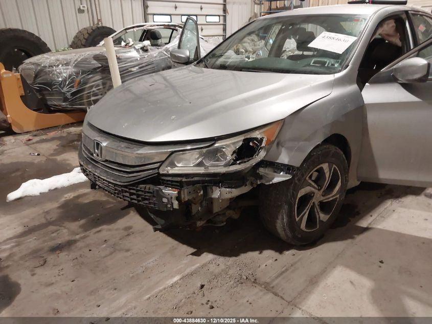 2017 Honda Accord Lx VIN: 1HGCR2F34HA191090 Lot: 43884630