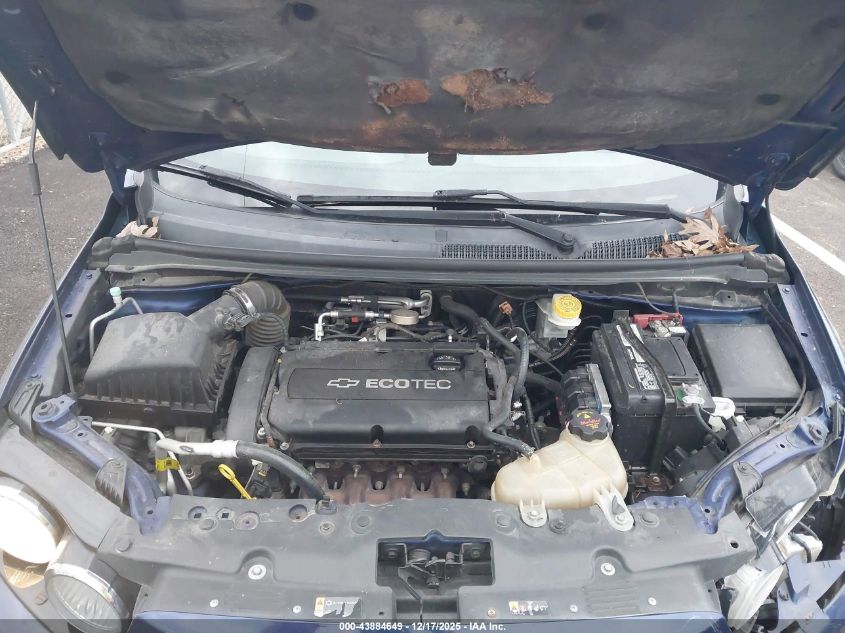 2013 Chevrolet Sonic Lt Auto VIN: 1G1JC5SH1D4238555 Lot: 43884649