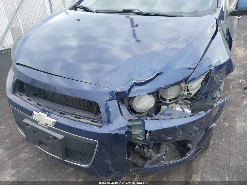 2013 Chevrolet Sonic Lt Auto VIN: 1G1JC5SH1D4238555 Lot: 43884649