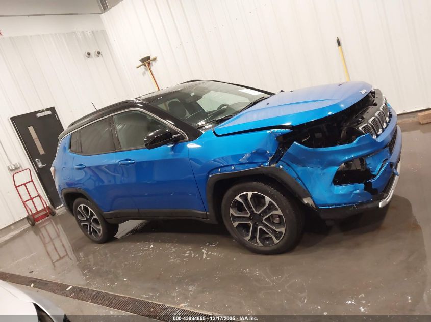 2023 Jeep Compass Limited 4X4 VIN: 3C4NJDCN9PT547735 Lot: 43884655