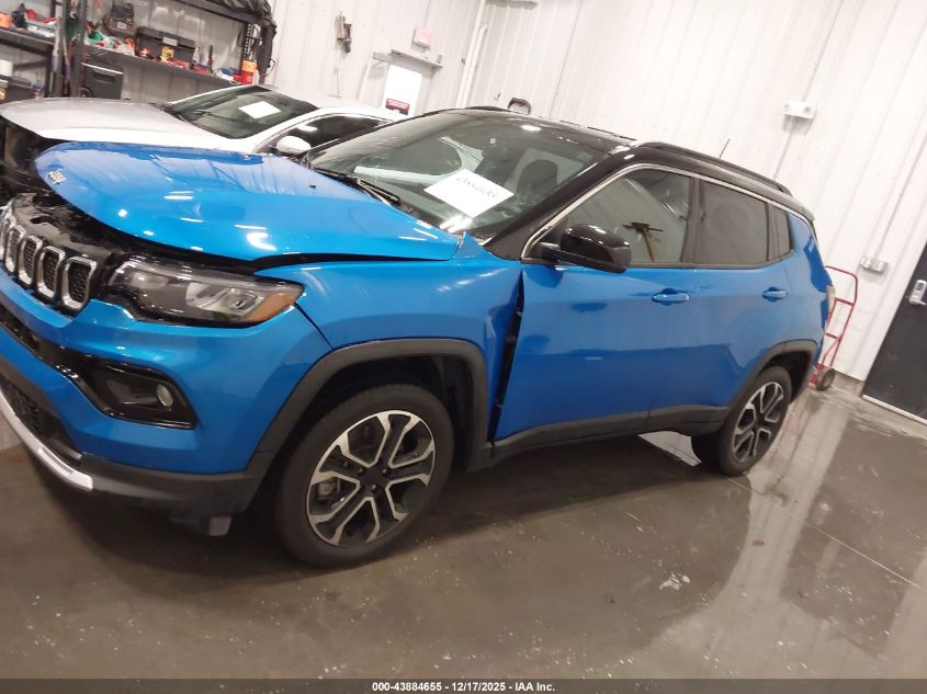 2023 Jeep Compass Limited 4X4 VIN: 3C4NJDCN9PT547735 Lot: 43884655