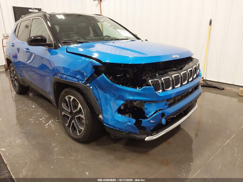 2023 Jeep Compass Limited 4X4 VIN: 3C4NJDCN9PT547735 Lot: 43884655