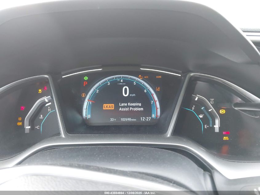 2020 Honda Civic Ex VIN: 19XFC1F33LE218115 Lot: 43884664