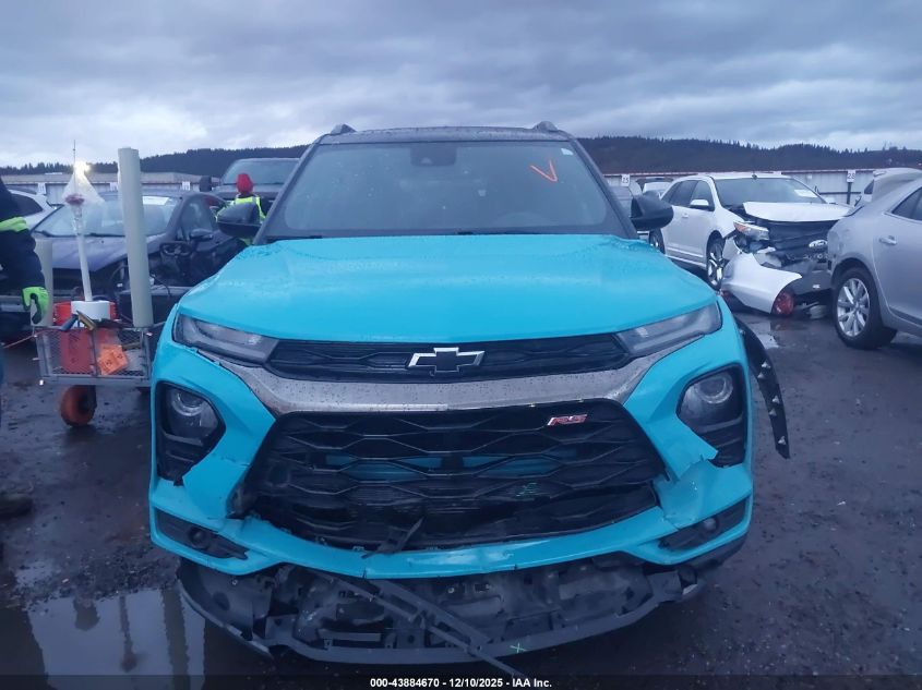 2022 Chevrolet Trailblazer Awd Rs VIN: KL79MUSL8NB077752 Lot: 43884670