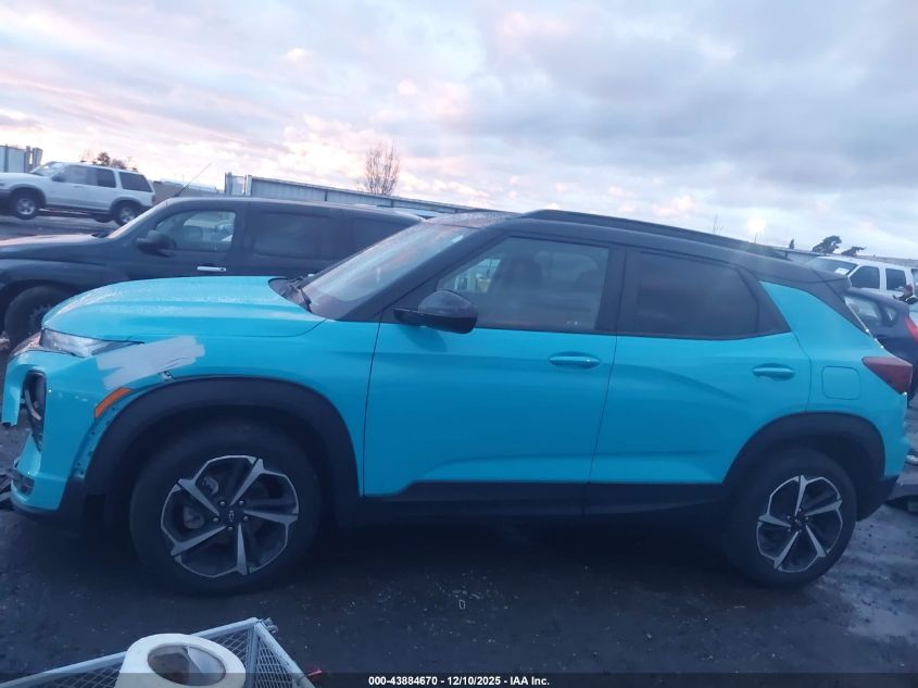 2022 Chevrolet Trailblazer Awd Rs VIN: KL79MUSL8NB077752 Lot: 43884670