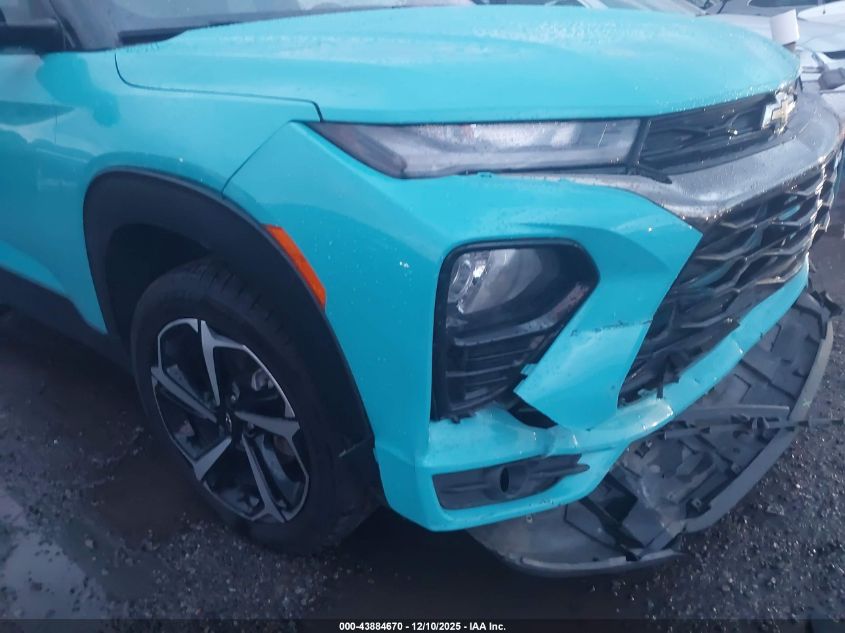 2022 Chevrolet Trailblazer Awd Rs VIN: KL79MUSL8NB077752 Lot: 43884670