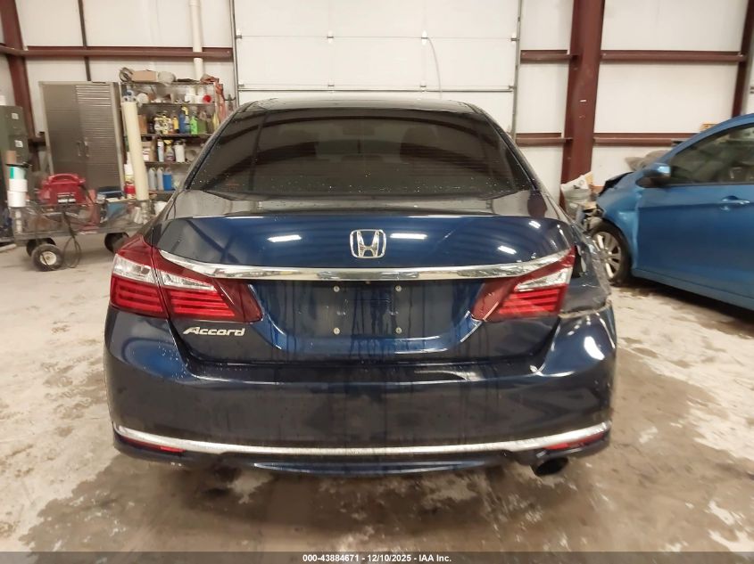 2017 Honda Accord Lx VIN: 1HGCR2F37HA138254 Lot: 43884671