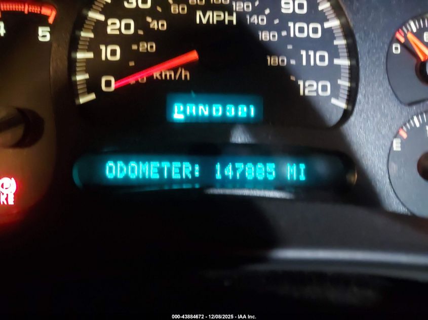 2005 Chevrolet Silverado 2500Hd Lt VIN: 1GCHK23295F961433 Lot: 43884672