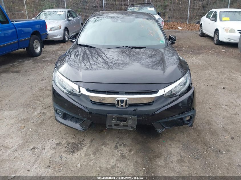 2018 Honda Civic Touring VIN: JHMFC1F98JX027242 Lot: 43884673