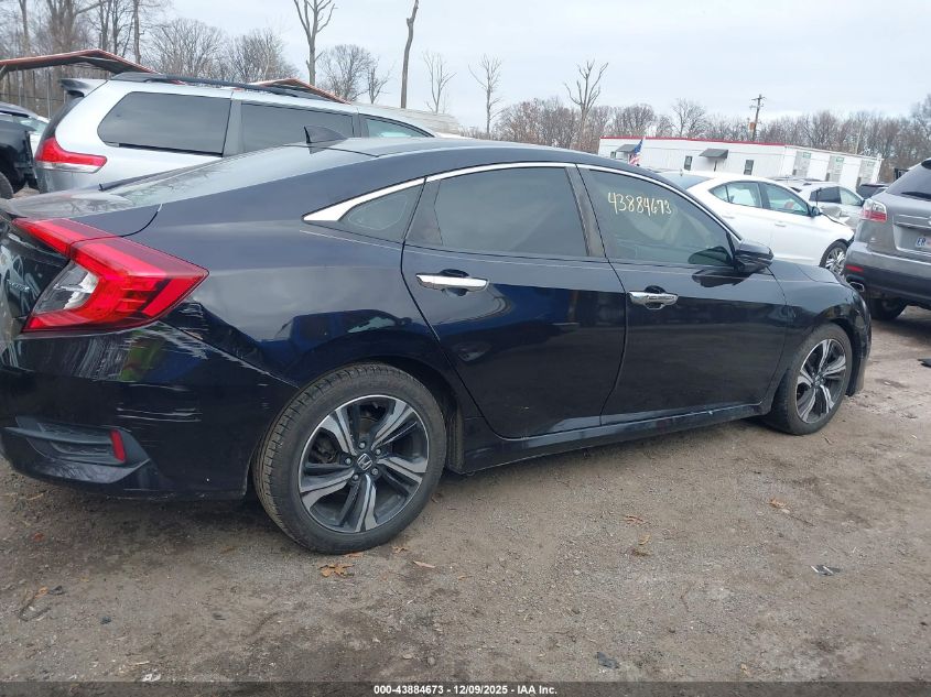 2018 Honda Civic Touring VIN: JHMFC1F98JX027242 Lot: 43884673