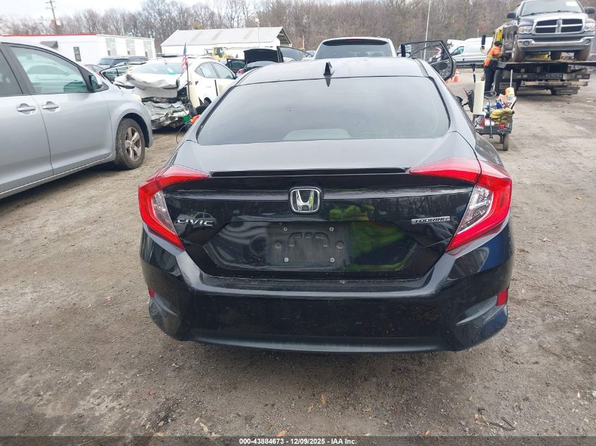 2018 Honda Civic Touring VIN: JHMFC1F98JX027242 Lot: 43884673