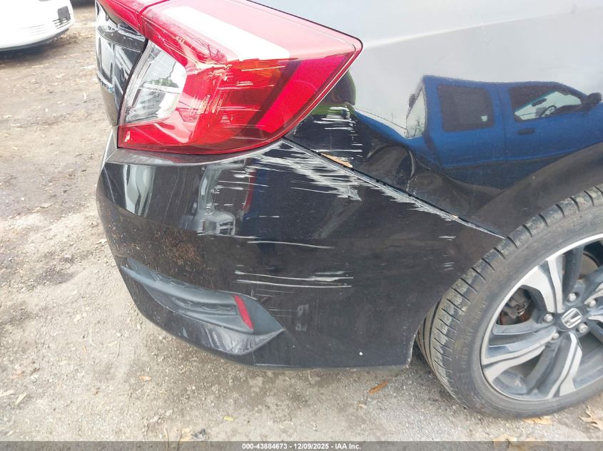 2018 Honda Civic Touring VIN: JHMFC1F98JX027242 Lot: 43884673