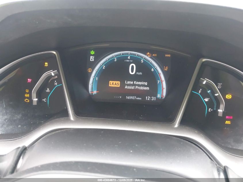 2018 Honda Civic Touring VIN: JHMFC1F98JX027242 Lot: 43884673